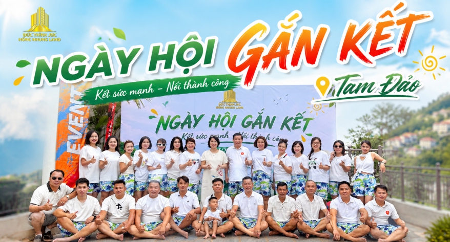 TAM ĐẢO 2026: NGÀY HỘI GẮN KẾT HỒNG NHUNG LAND & ĐỨC THỊNH JSC